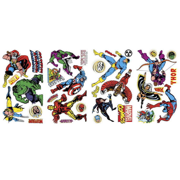 Wallhogs Marvel Comics Classics Wall Decal & Reviews Wayfair